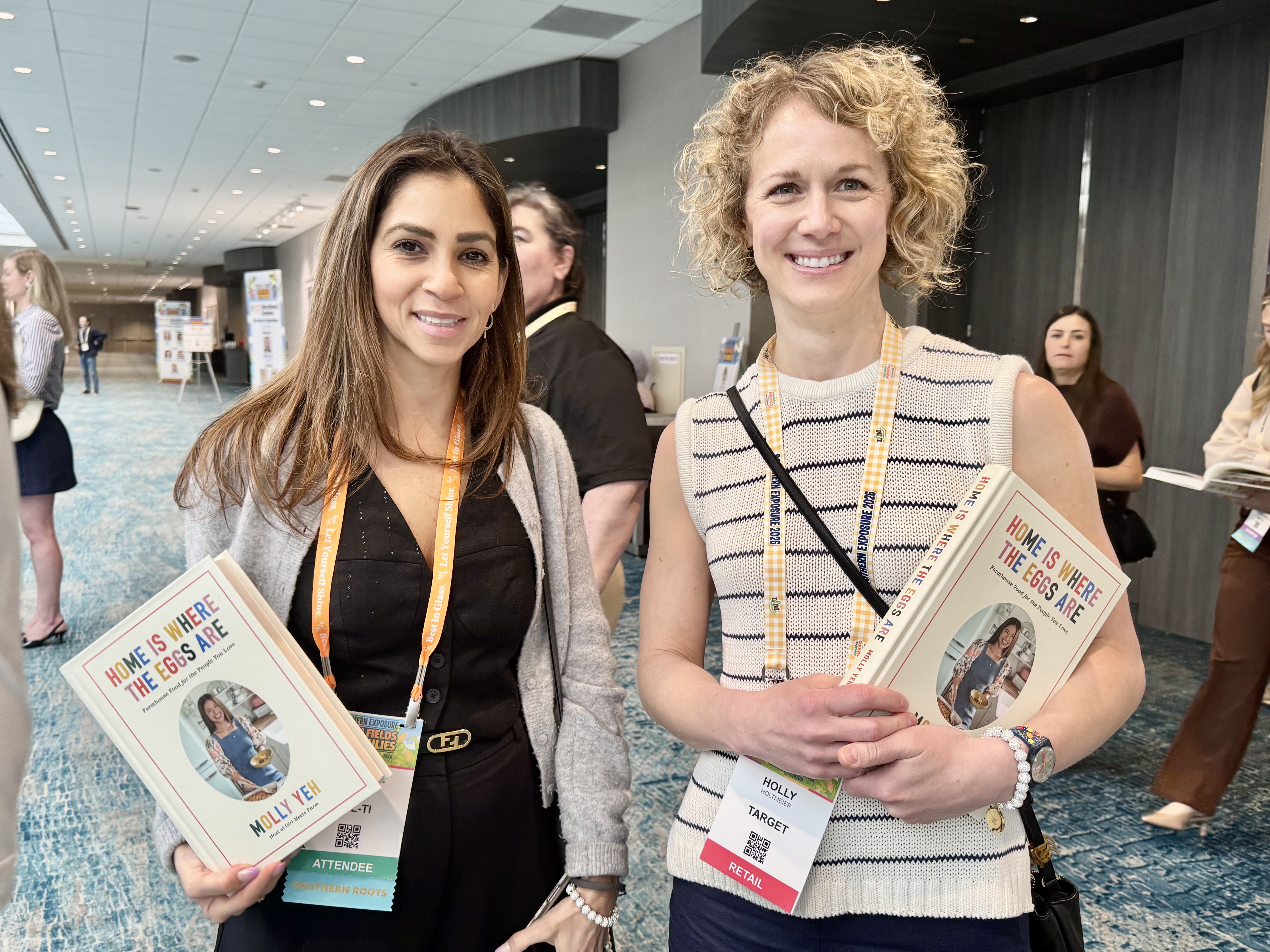 Suzanne Nabavi of Sol-Ti and Holly Holtmeier of Target.