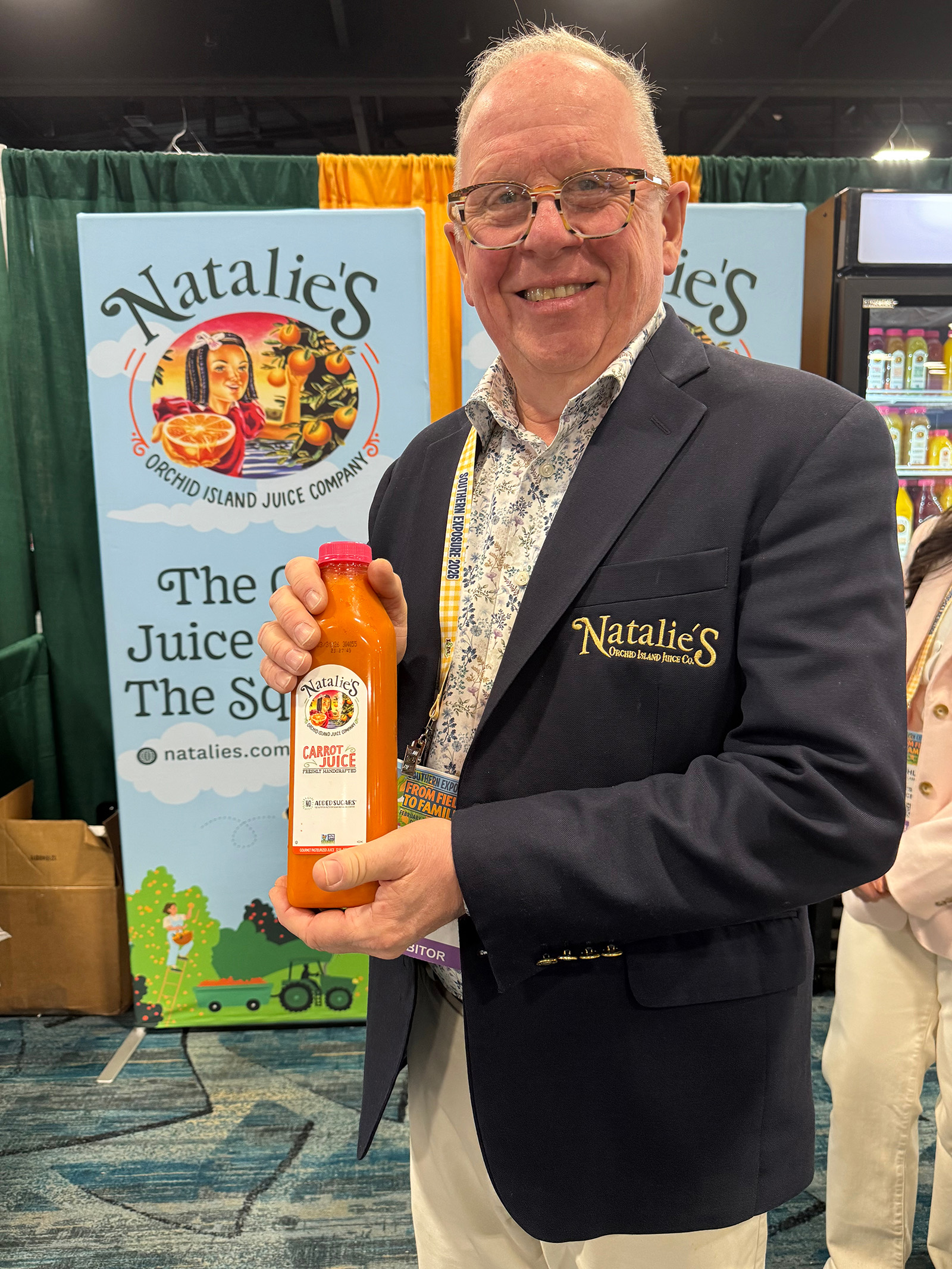 Michael D’Amato of Natalie’s Orchid Island Juice Co.