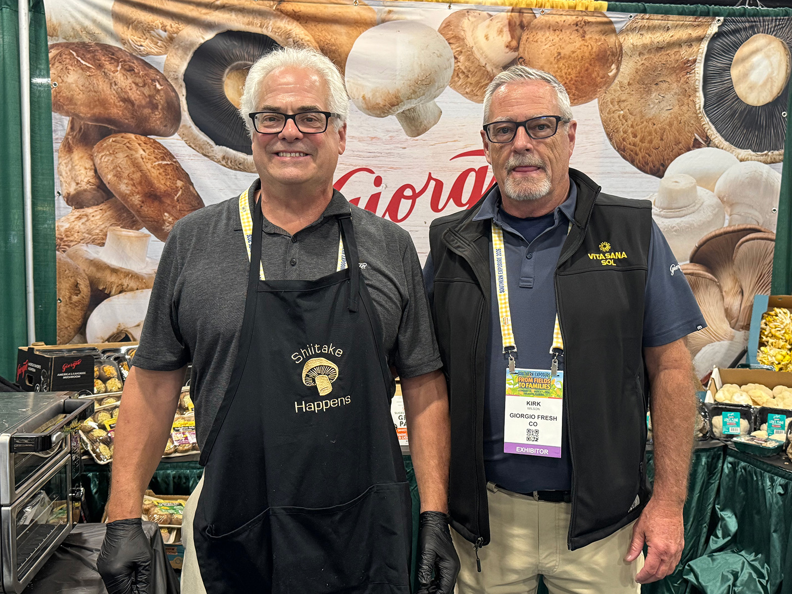 David Santucci and Kirk Wilson of Giorgio Fresh Co.