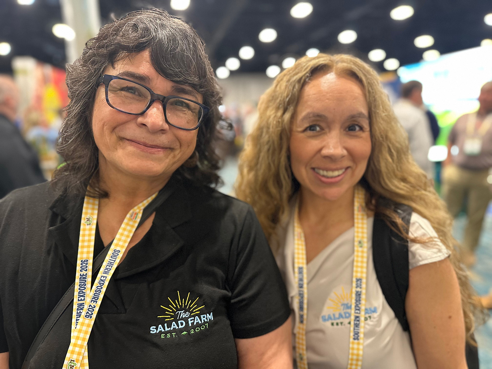 Bertha Briseno and Ana Paco of The Salad Farm.