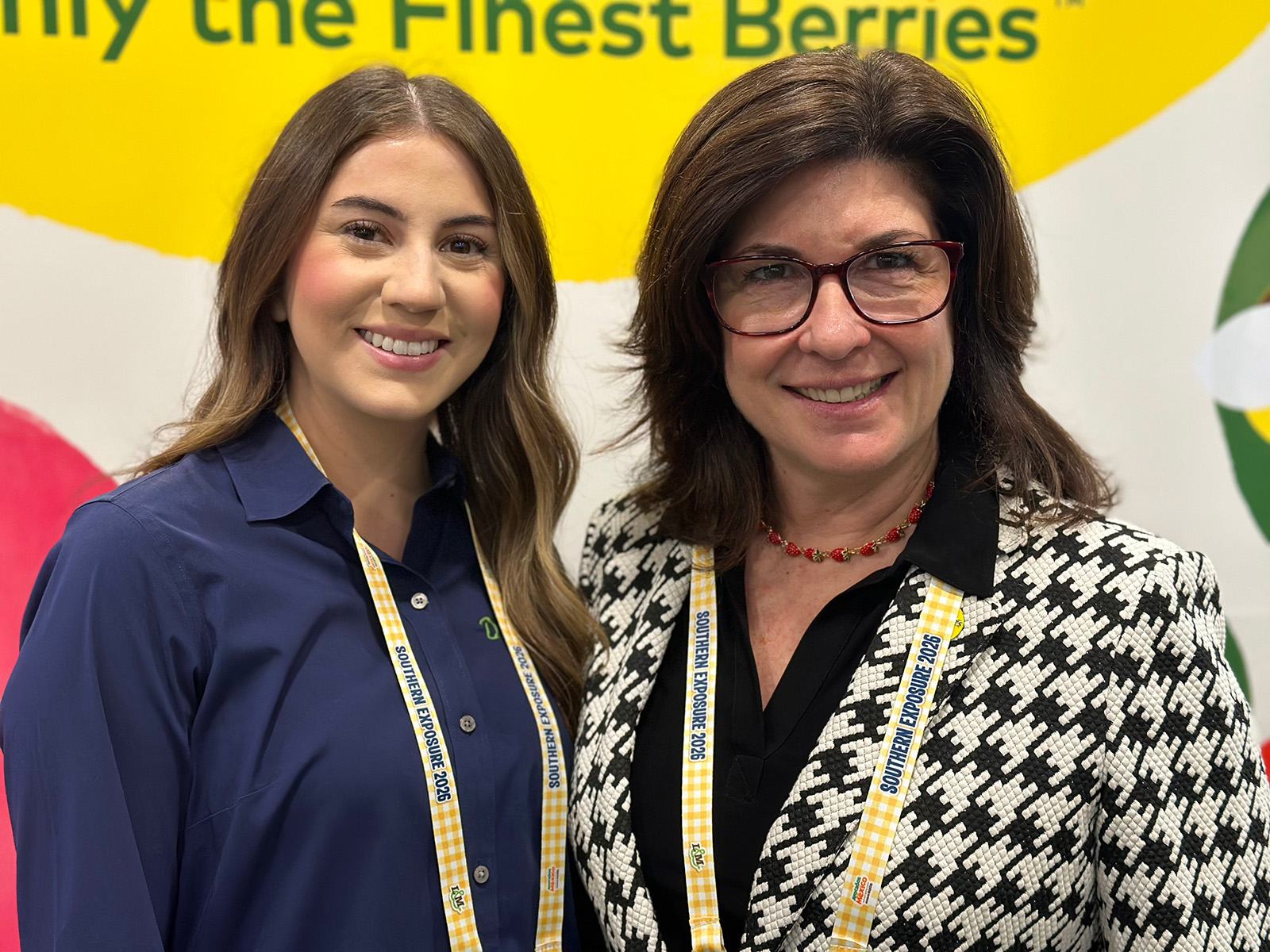 Sarai Singh and Linda Gilroy of Driscoll’s.