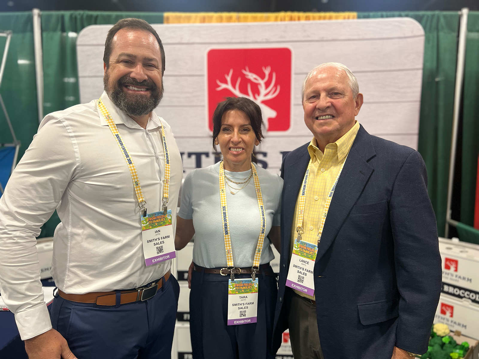 Ian Otto, Tara Smith and Lance Smith of Smith’s Farm.
