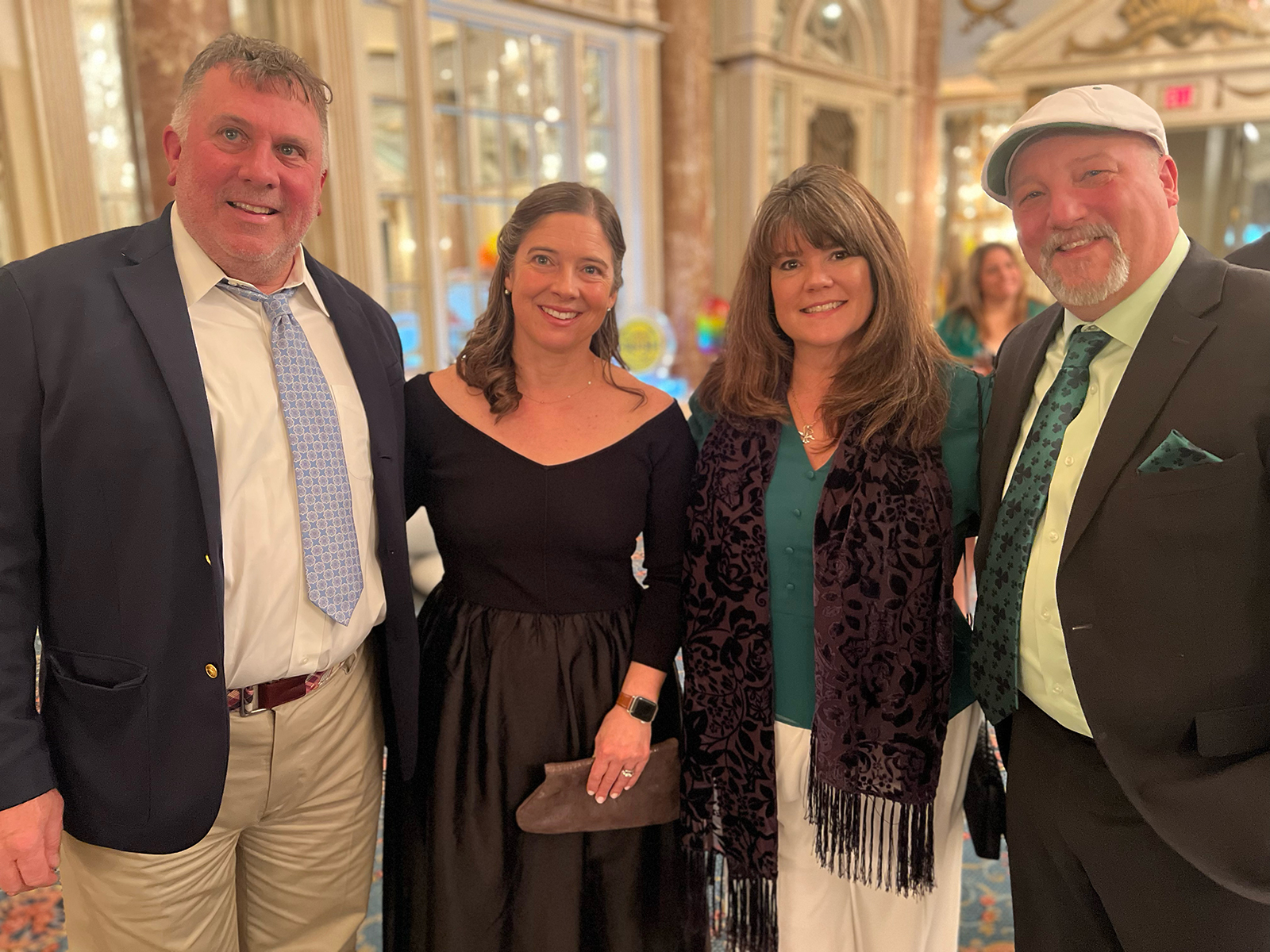 Erik and Eliza Brown of JOH with Barbara and Matt Boulanger of Whole Foods.