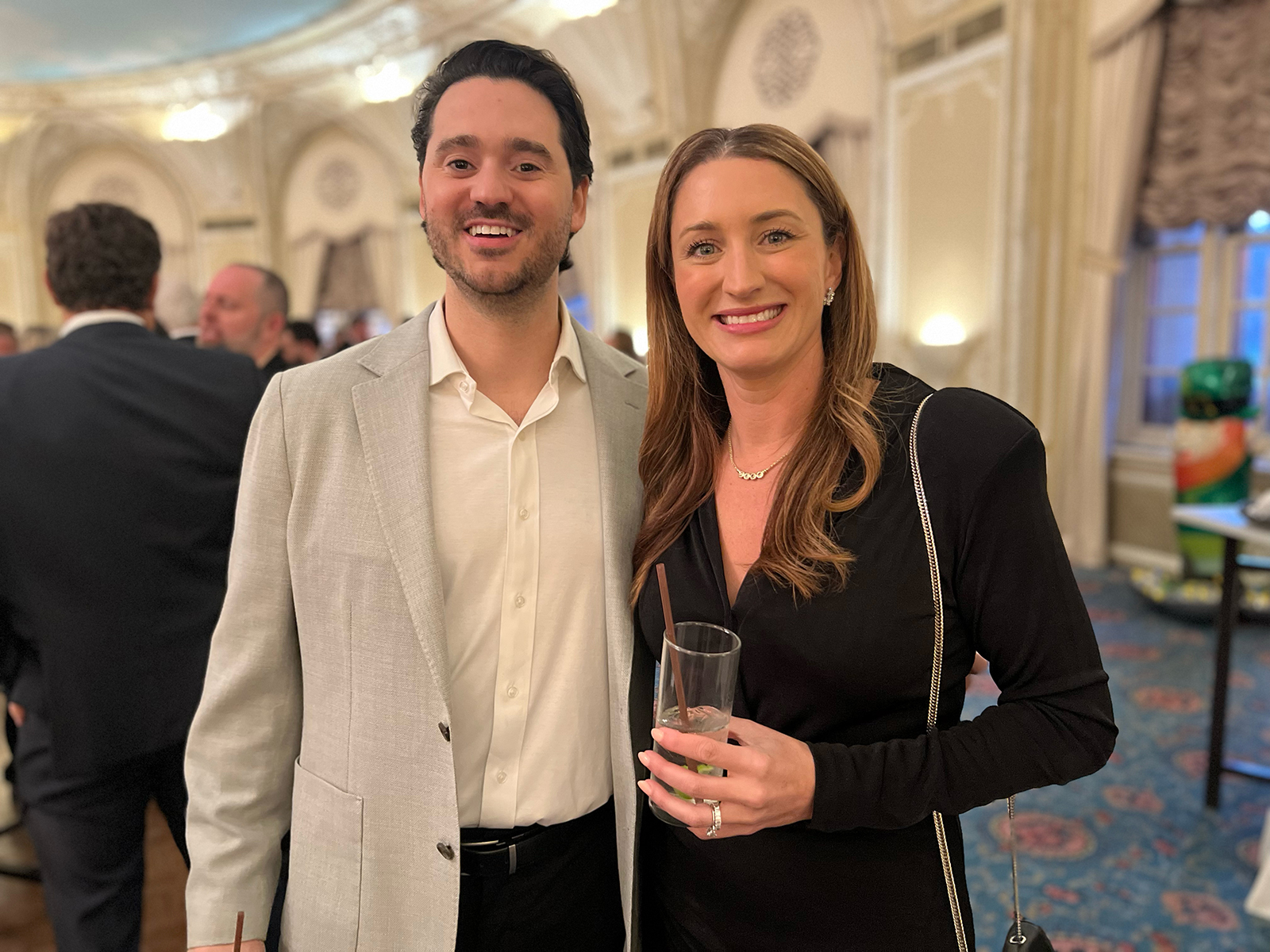 Marcus Albinder and Alisha Albinder-Camac of Hudson River Fruit Distributors.
