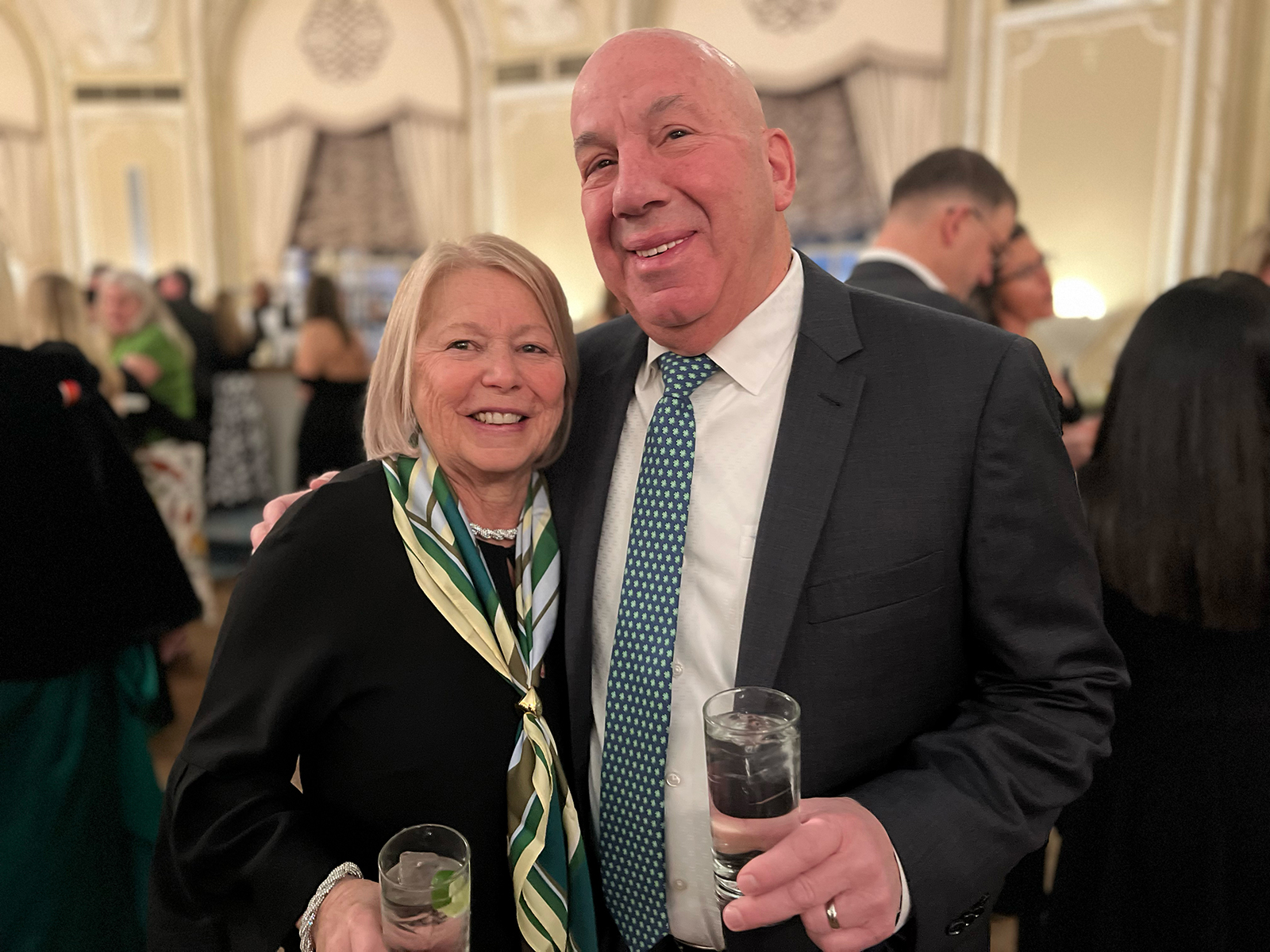 Debbie and Greg Veneziano of Bozzuto’s.