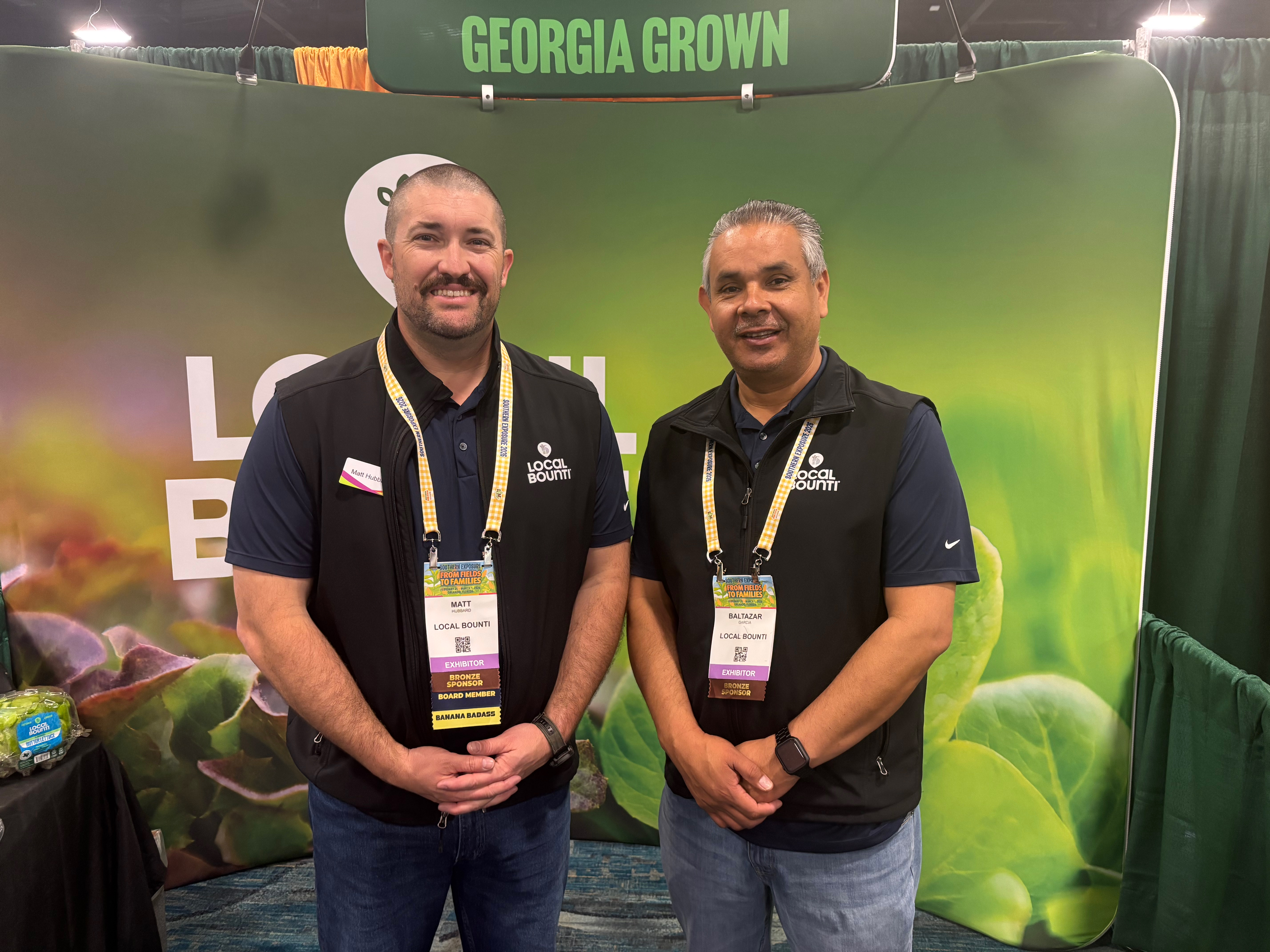 Matt Hubbard and Baltazar Garcia of Local Bounti.