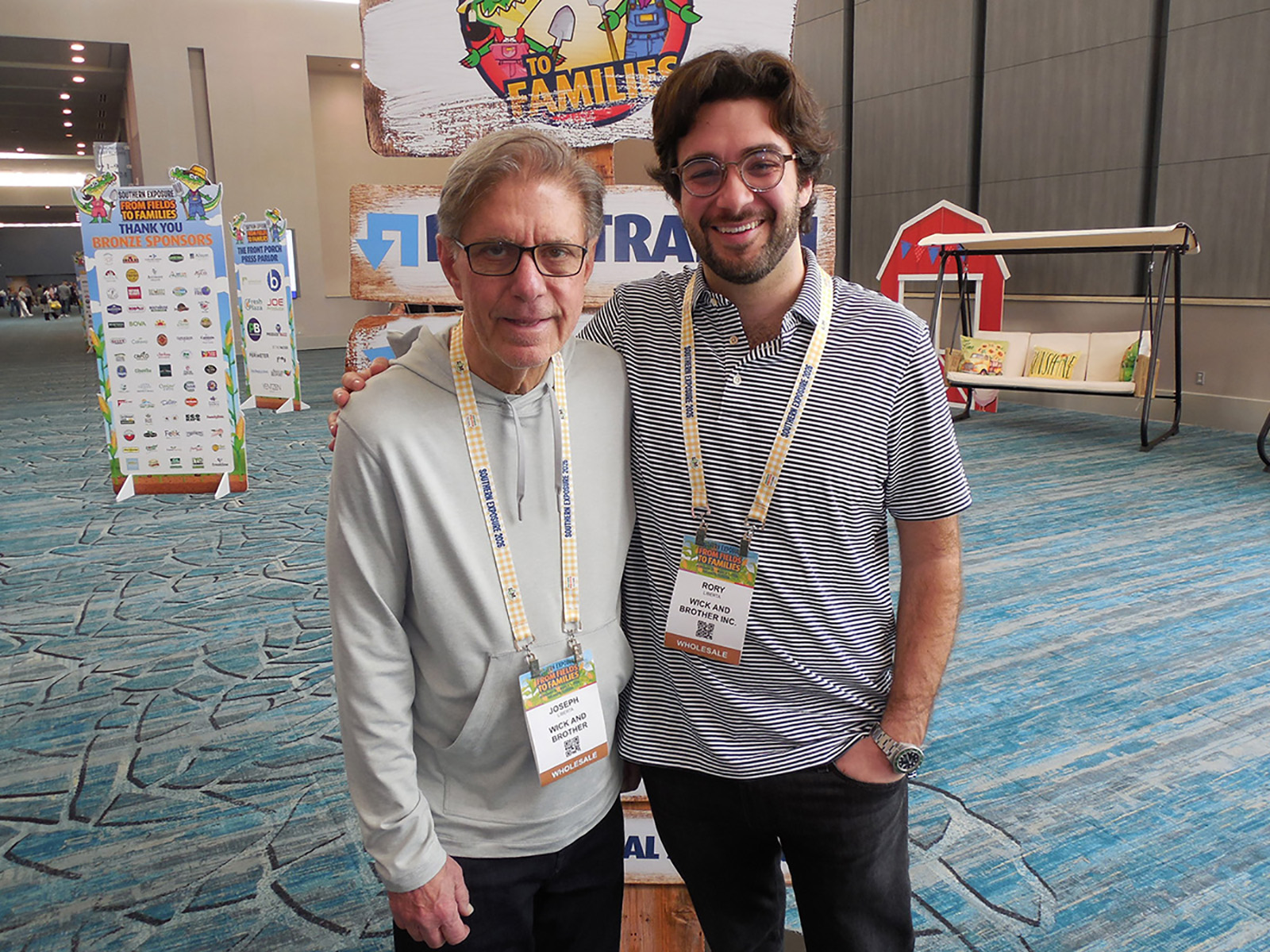Joseph Liberta and Rory Liberta of Wick & Brother Inc.