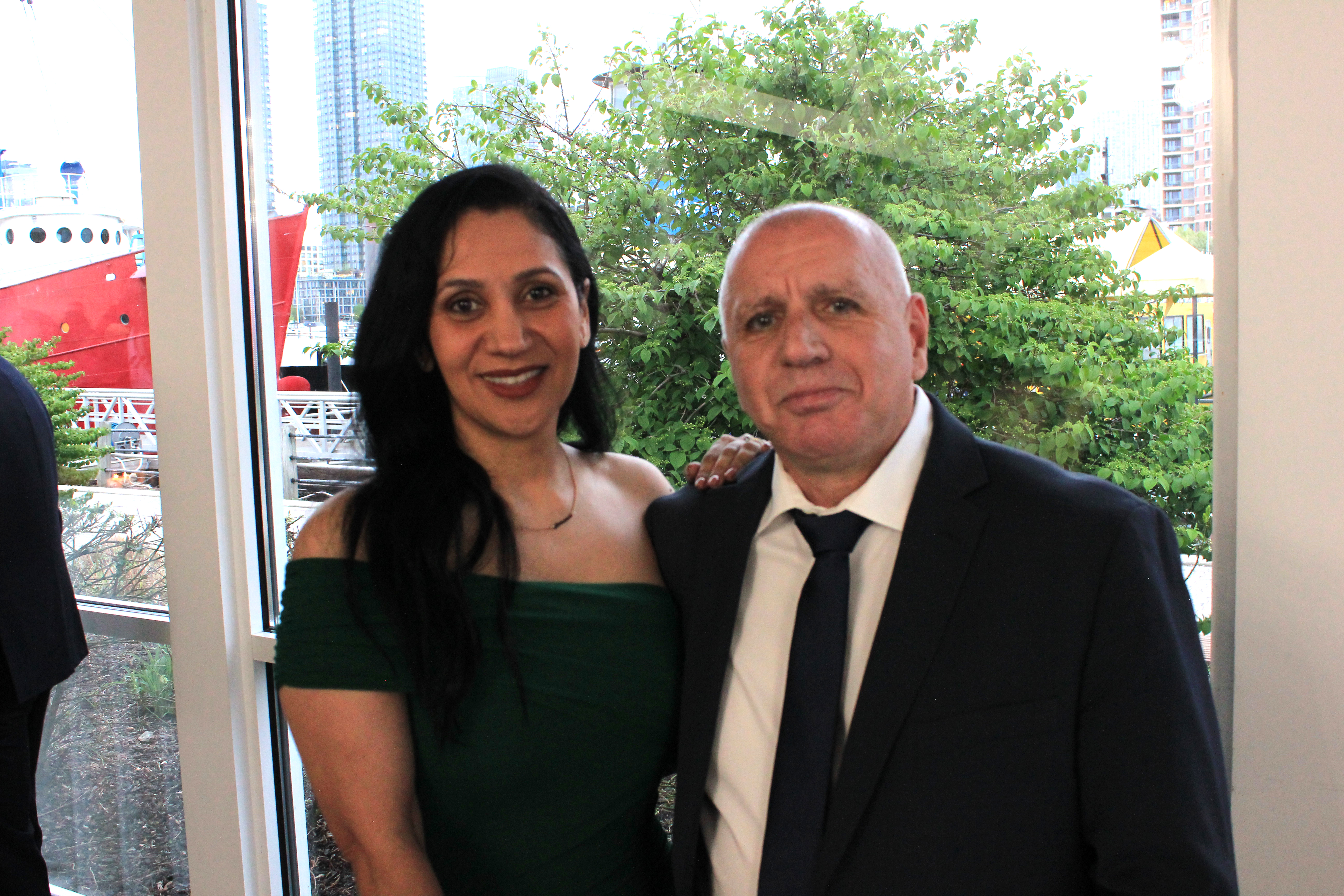 Lillian Lopes and Luis Barreira of Wakefern.