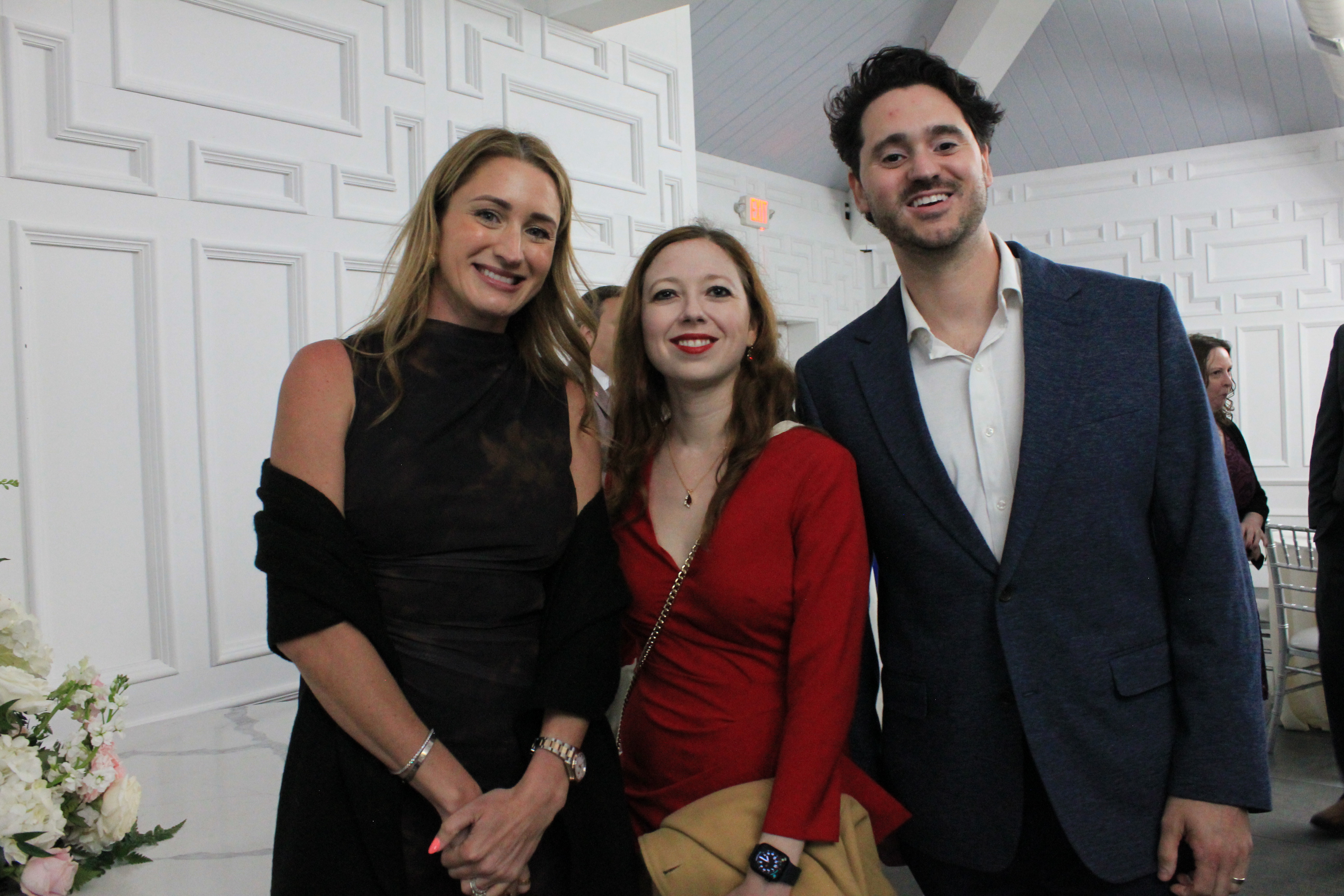 Alisha Albinder of Hudson River Fruit Distribution, Heather Hart of Baldor and Marcus Albinder of Hudson River Fruit Distribution. 