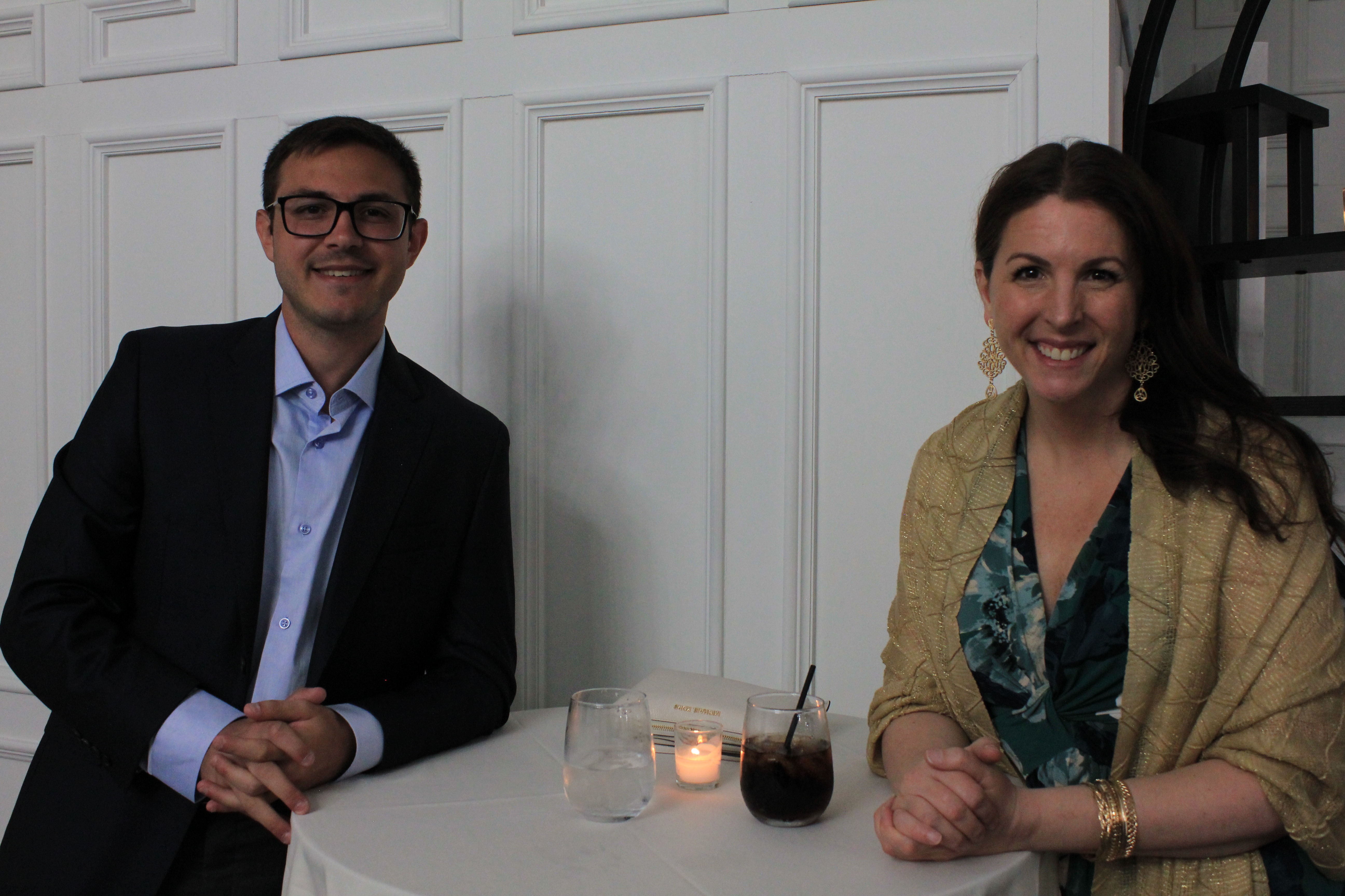Matthew Chiocchi and Stacy Conway of C. A. Ferolie.