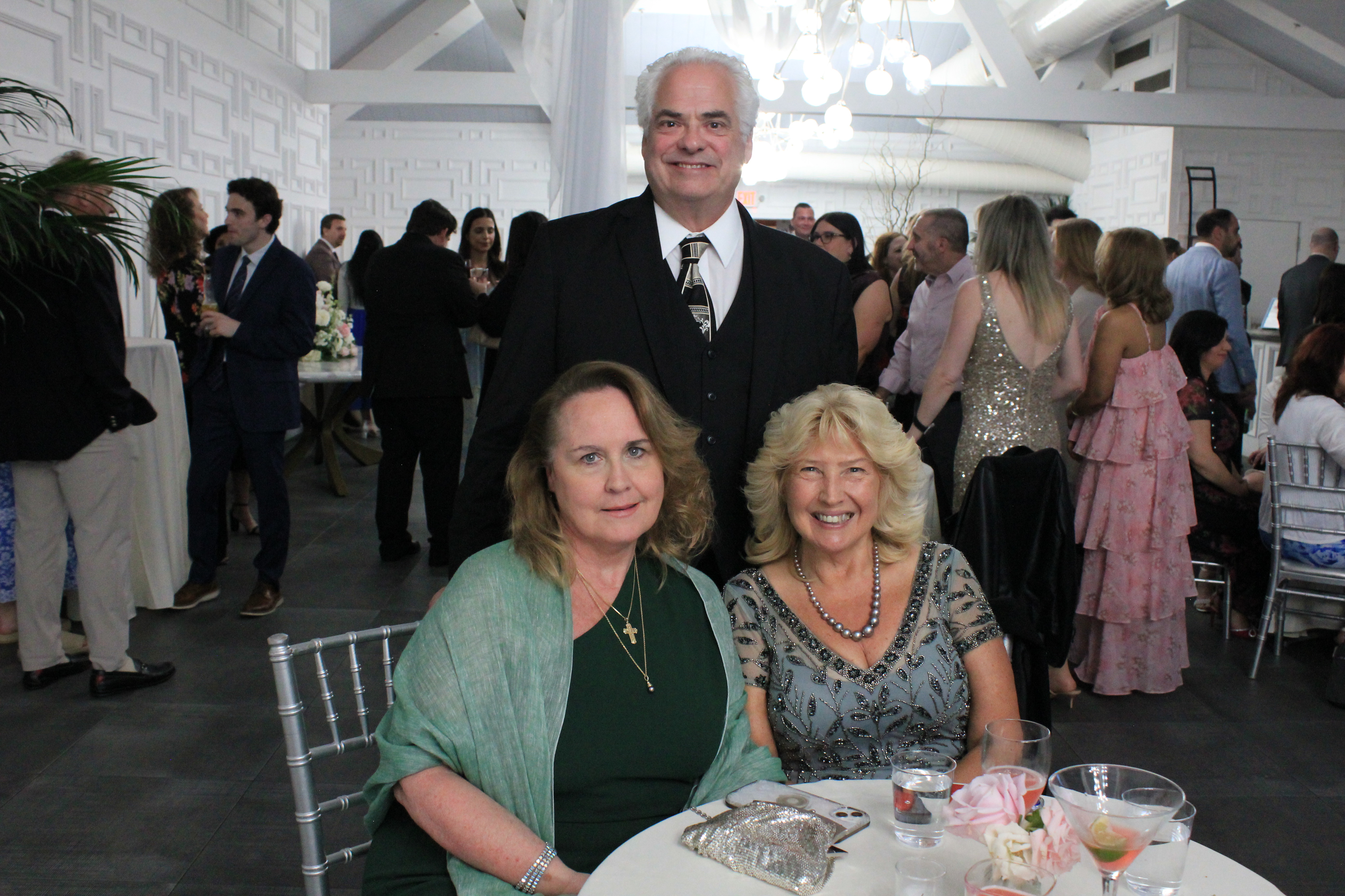 Christine Leone, David and Jennifer Santucci of Giorgio Mushrooms.