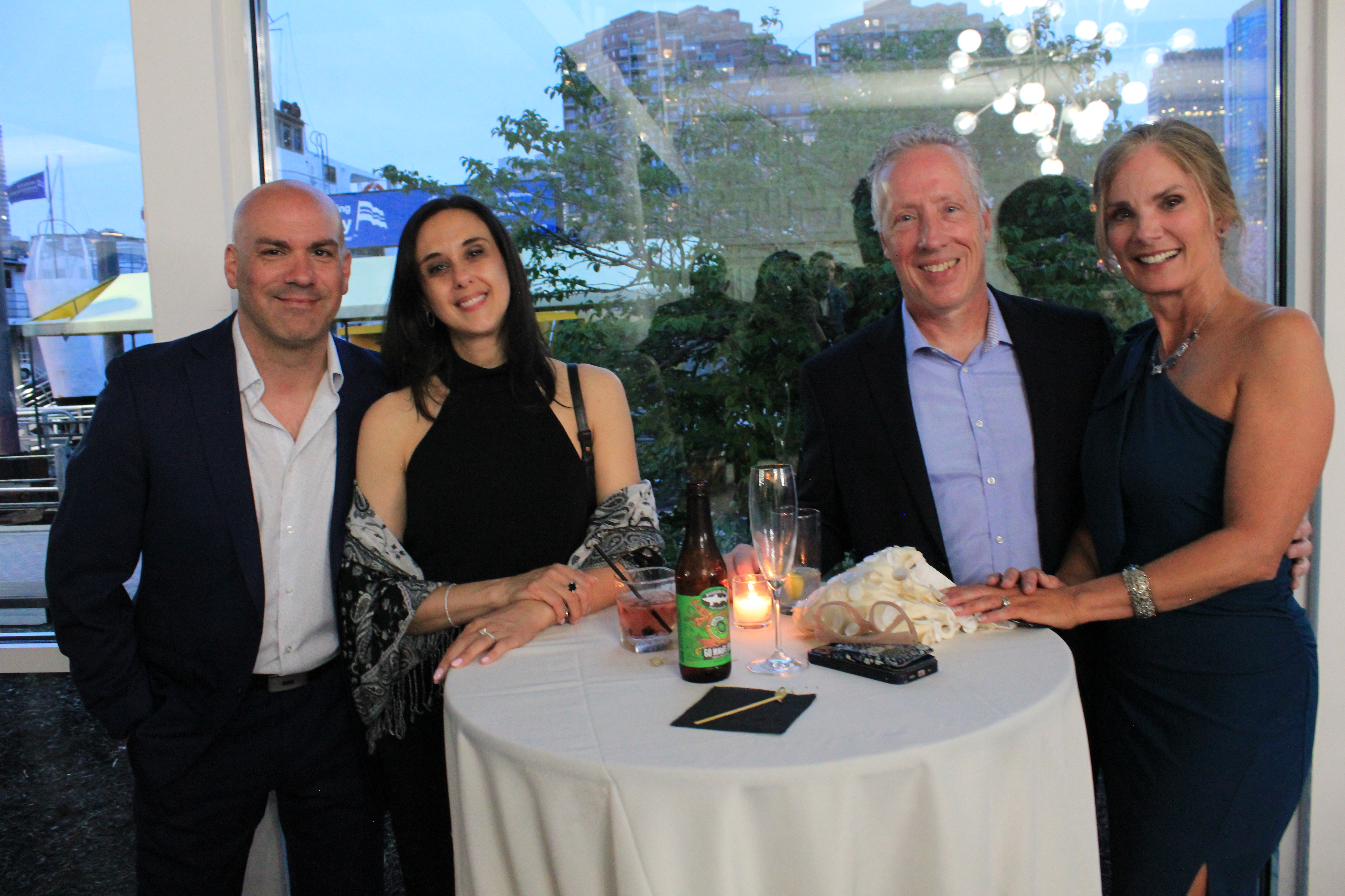 John Magna and Virginia Magna, Paul Massey and Alisha Massey of Trucco.