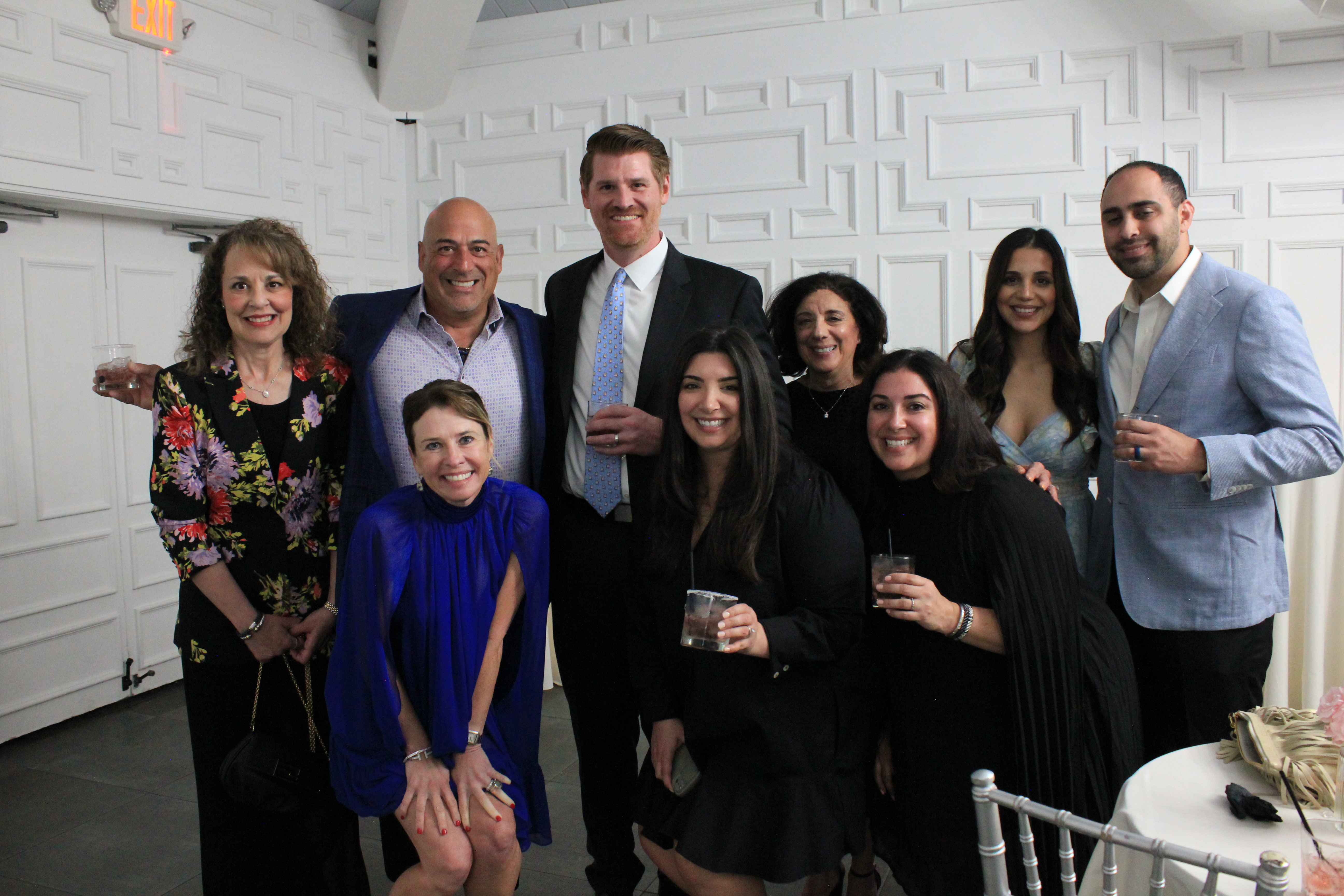 Lori Arena, Carrie Briggs, Bobby Donio, Annie Pape, Wayne Kuehner, Katie Kuehner, Judy Pape, Alessia Arena and Alec Arena of Frank Donio Inc.