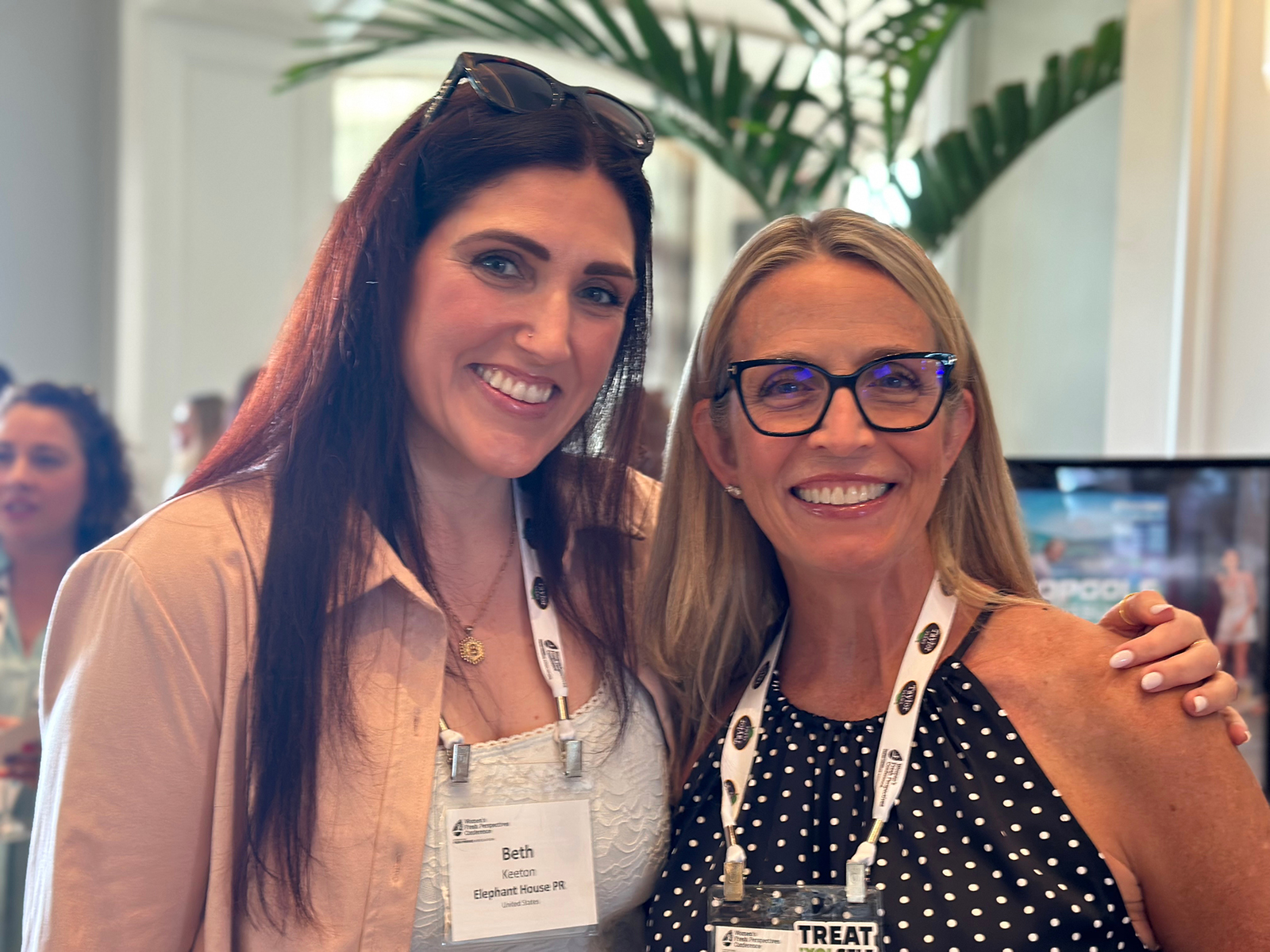 Beth Keeton of Elephant House and Tara Murray of Fresh Innovations.