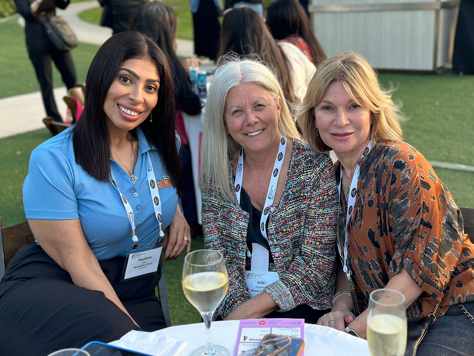 Raydean Diaz, Julie Trepanier and Carol Christie of Wonderful Sales.