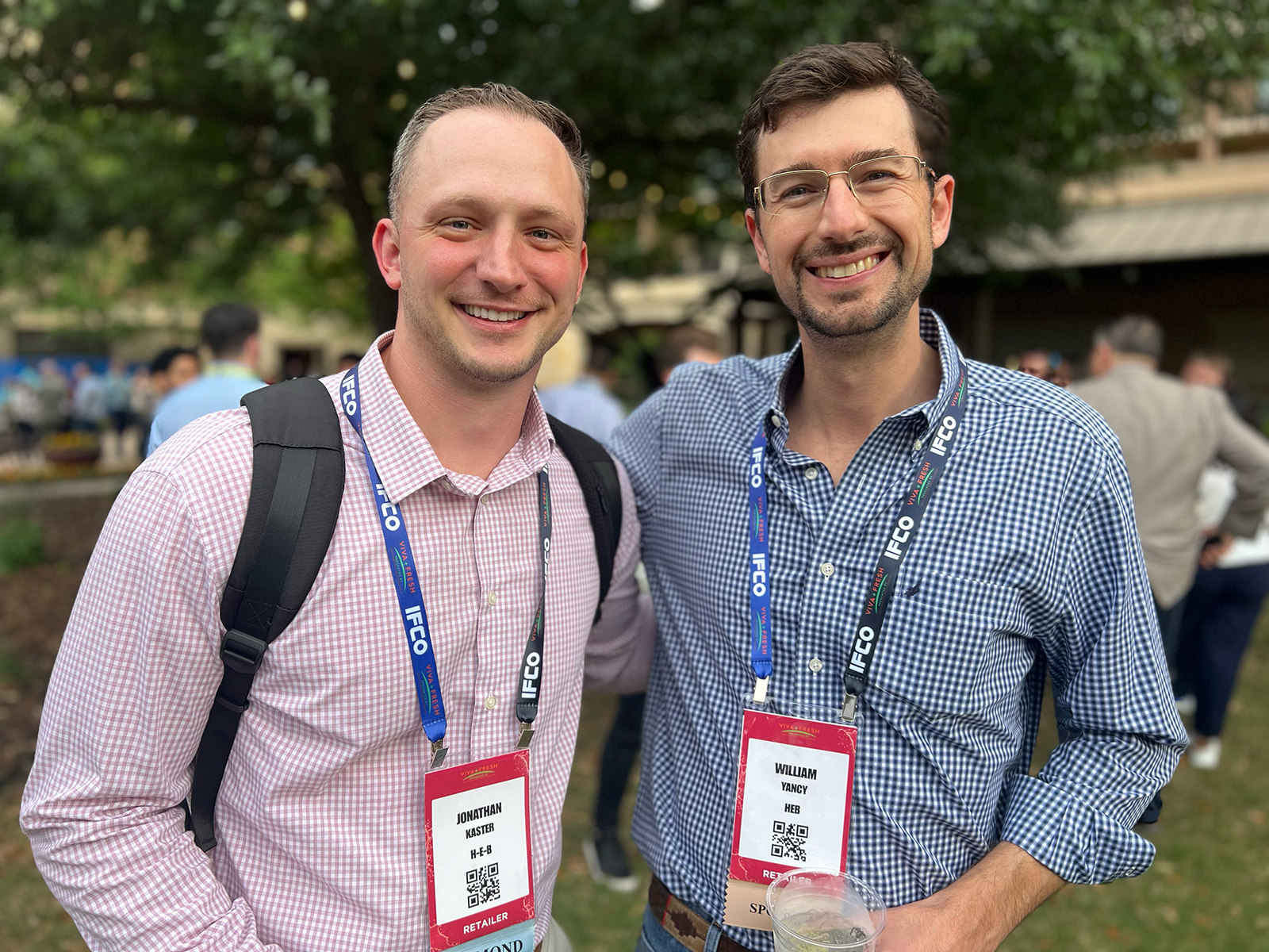 Jonathan Kaster and William Yancy of H-E-B.