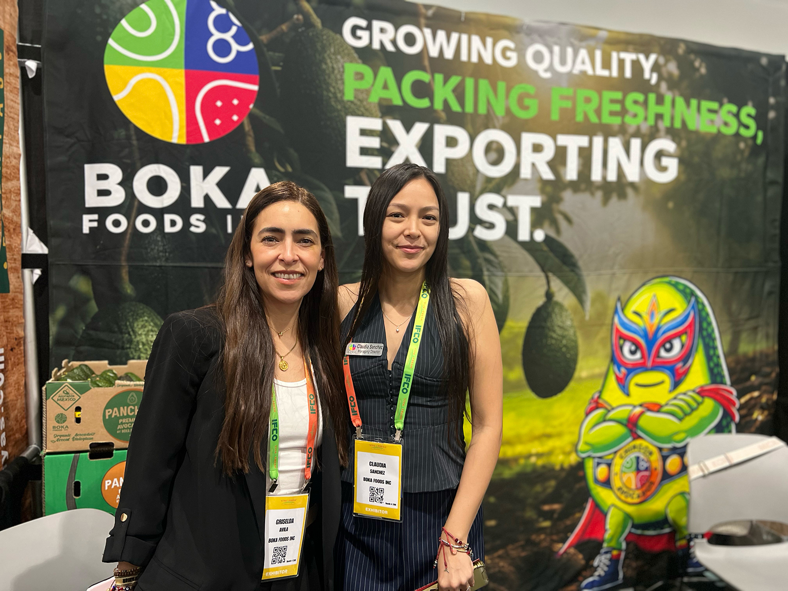 Griselda Avila and Claudia Sanchez of Boka Foods.