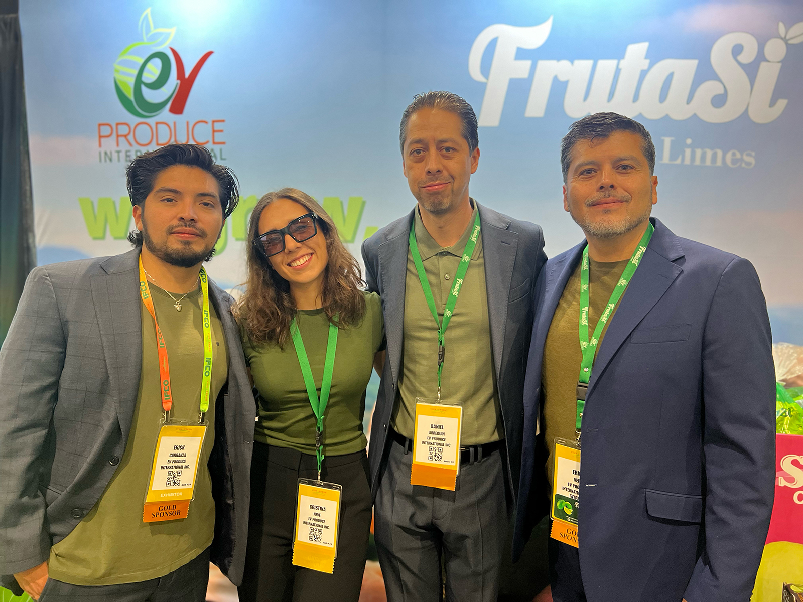 EV Produce was represented by Erick Carranza, Cristina Neve, Daniel Arreguin and Erick Vera.