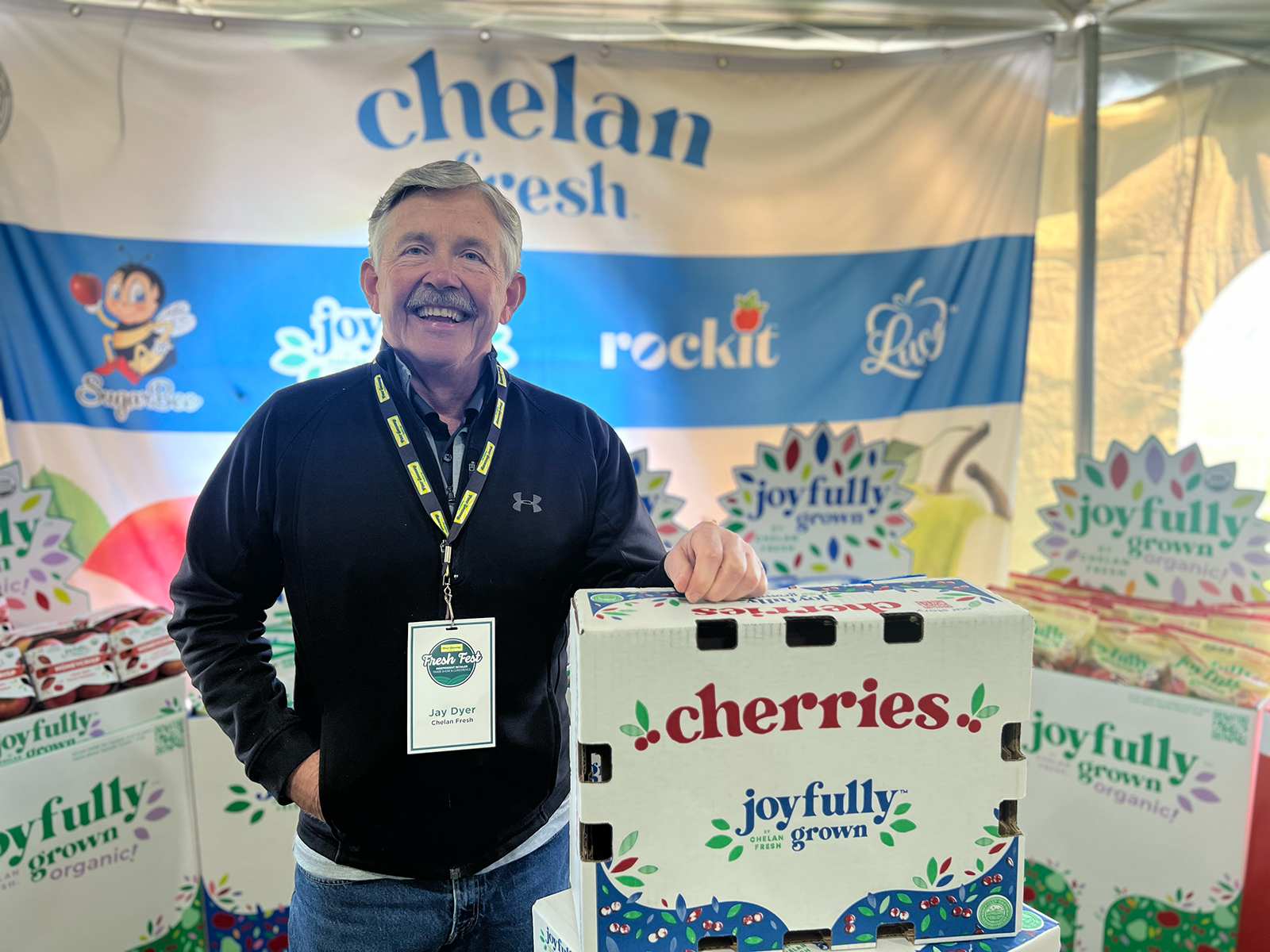 Jay Dyer of Chelan Fresh.