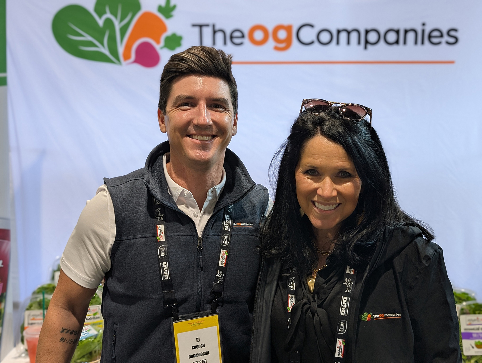 TJ Crouch and Cydney Dixon of organicgirl.