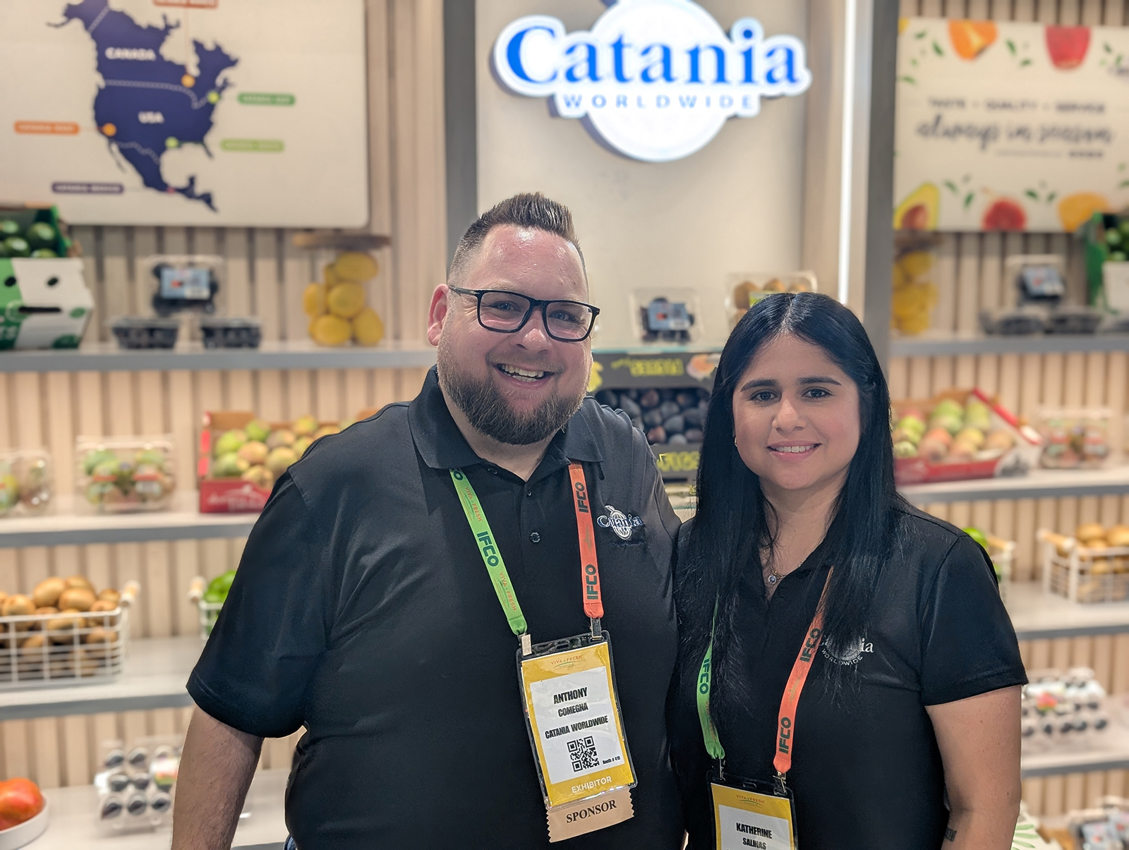 Anthony Comegna and Katherine Salinas of Catania.