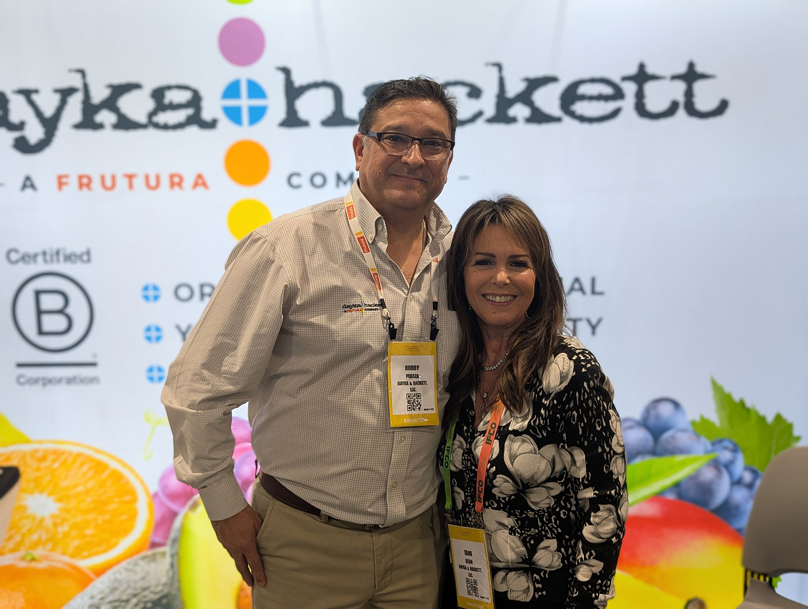 Bobby Peraza and Tami Dean of Dayka & Hackett.