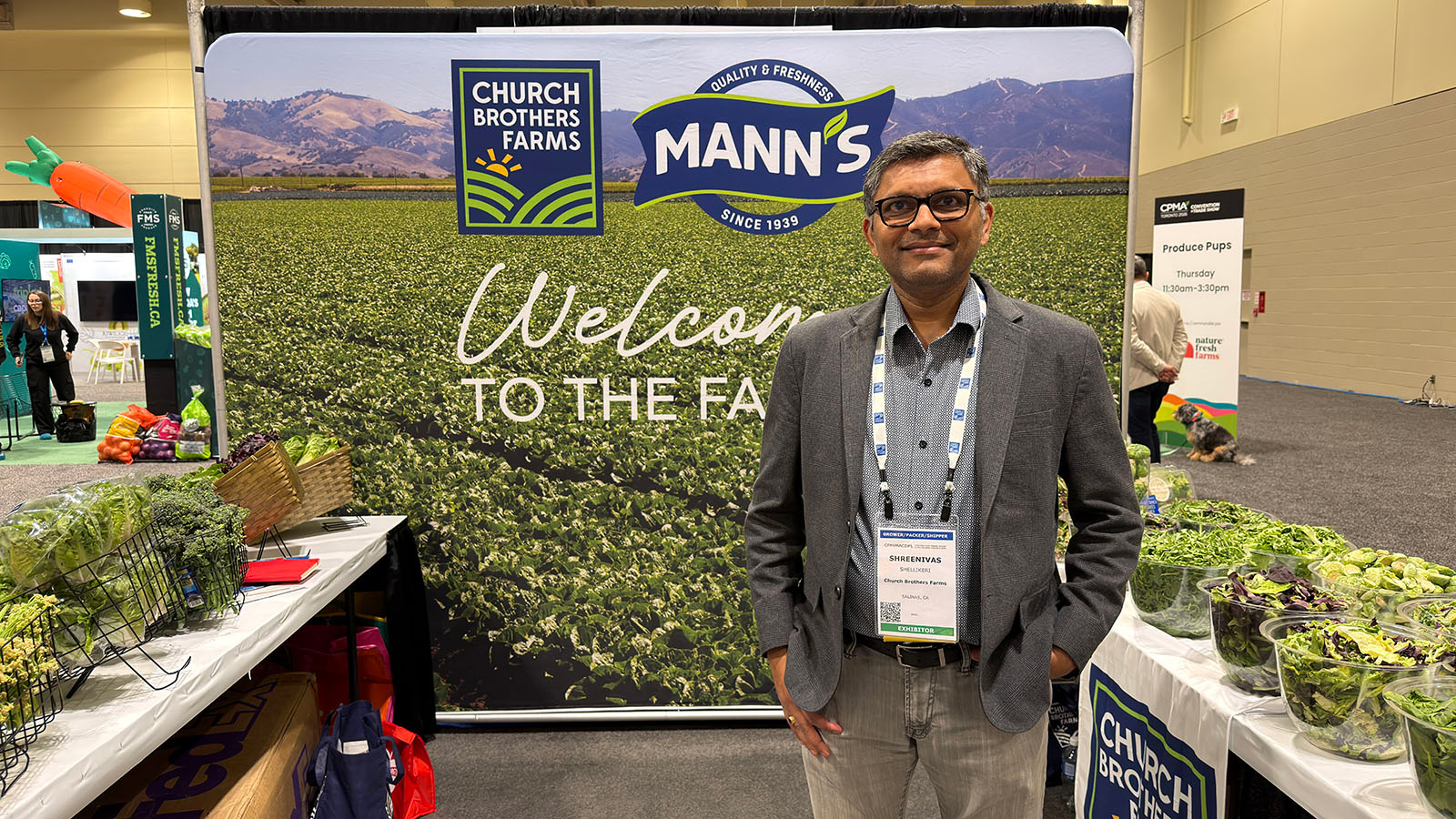 Shreenivas Shellikeri of Church Bros. Farms.