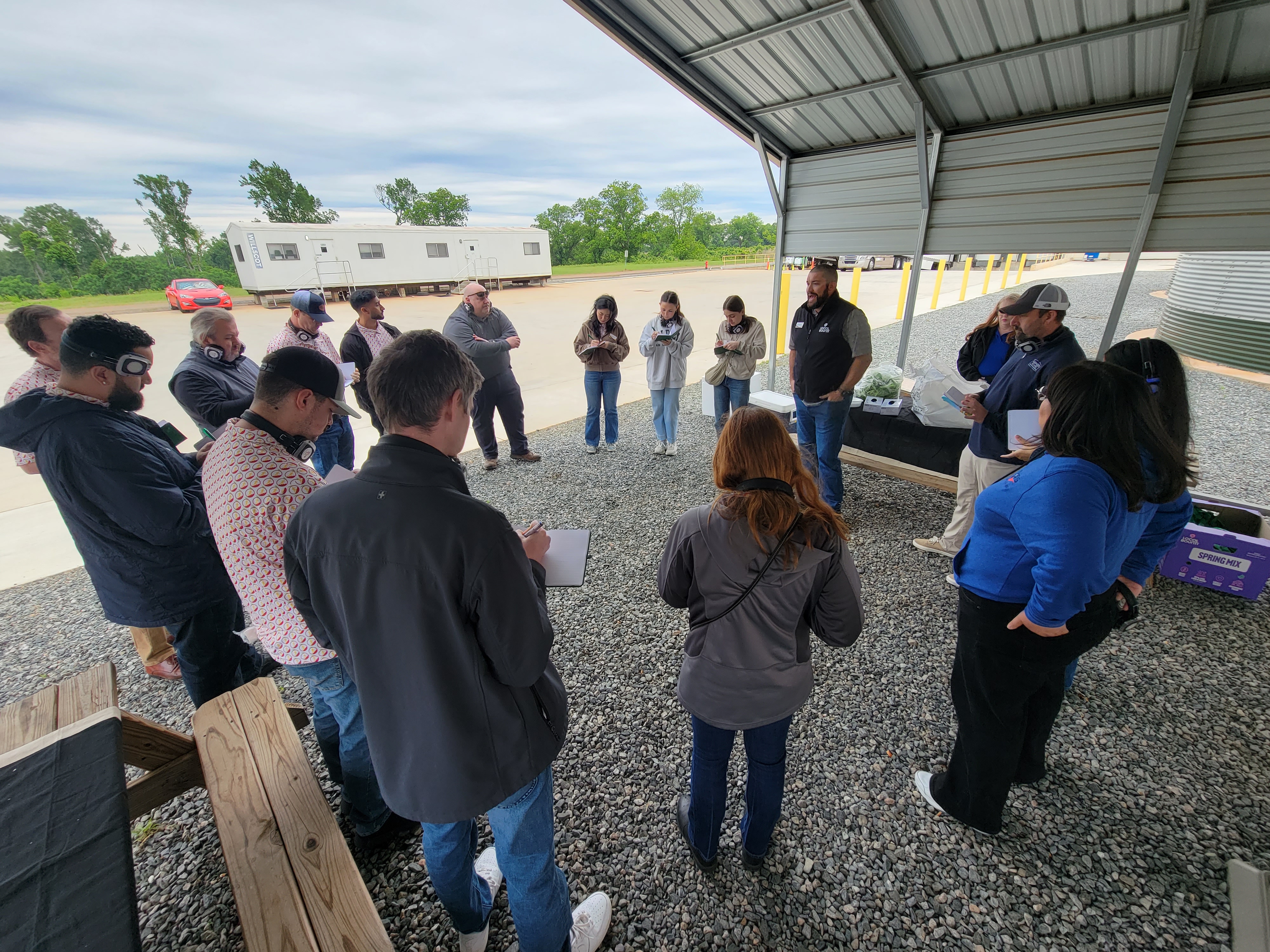 Hands-on learning in action! Every stop offers a new perspective on the produce industry and supply chain.