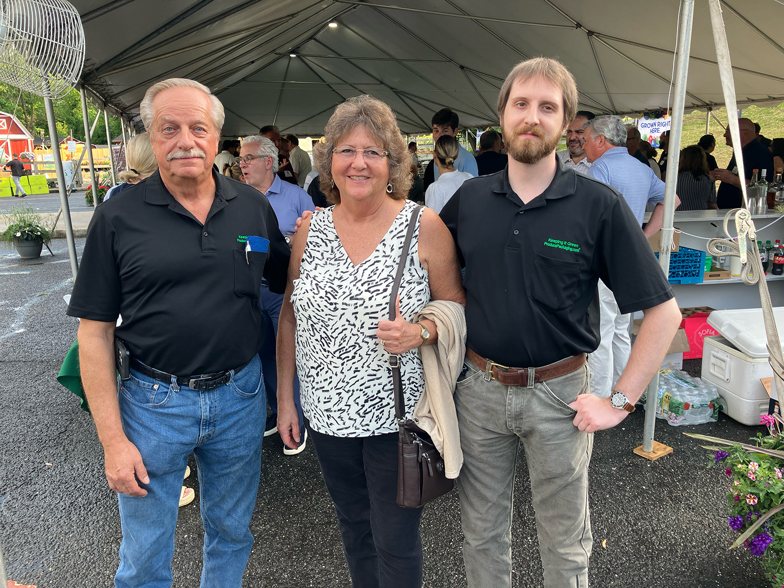Kurt, Cindy and Chris Zuhlke of ProducePackaging.com. 