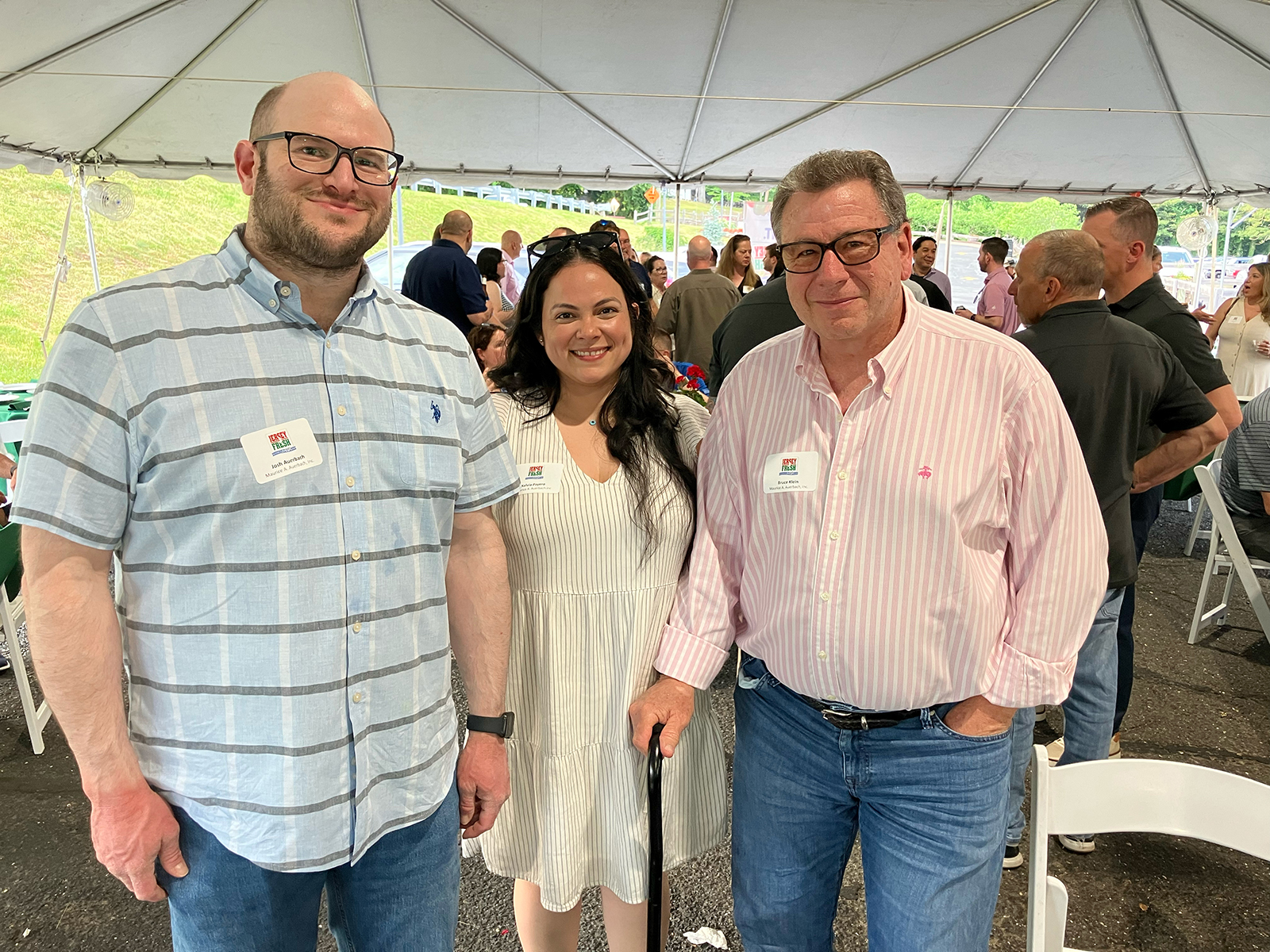 Josh Auerbach, Kelvia Payero and Bruce Klein of Maurice A. Auerbach Inc.