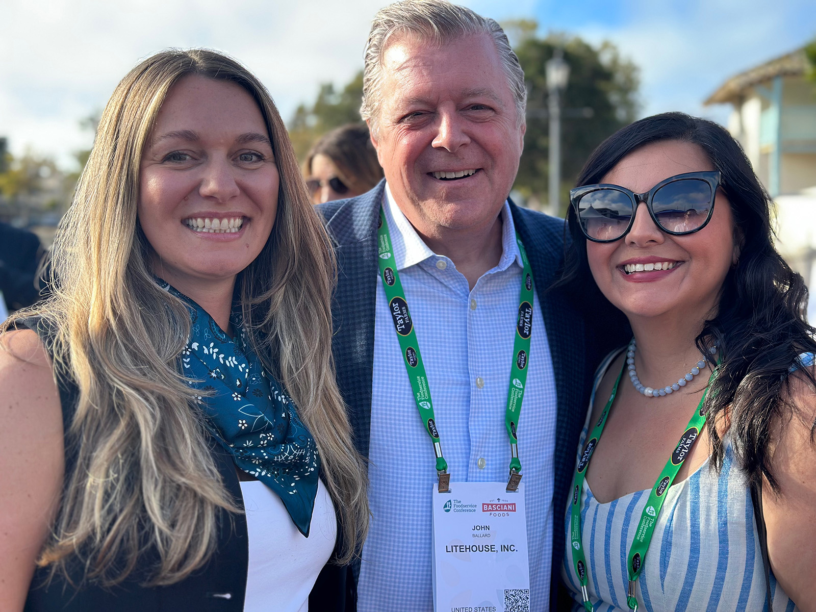 Alice Sloane, John Ballard and Crystal Chavez of Lighthouse.