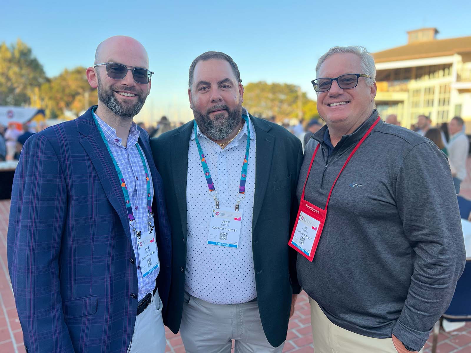 Kyle Becker, Jeff Guest and Jim Garsow of Caputo & Guest.