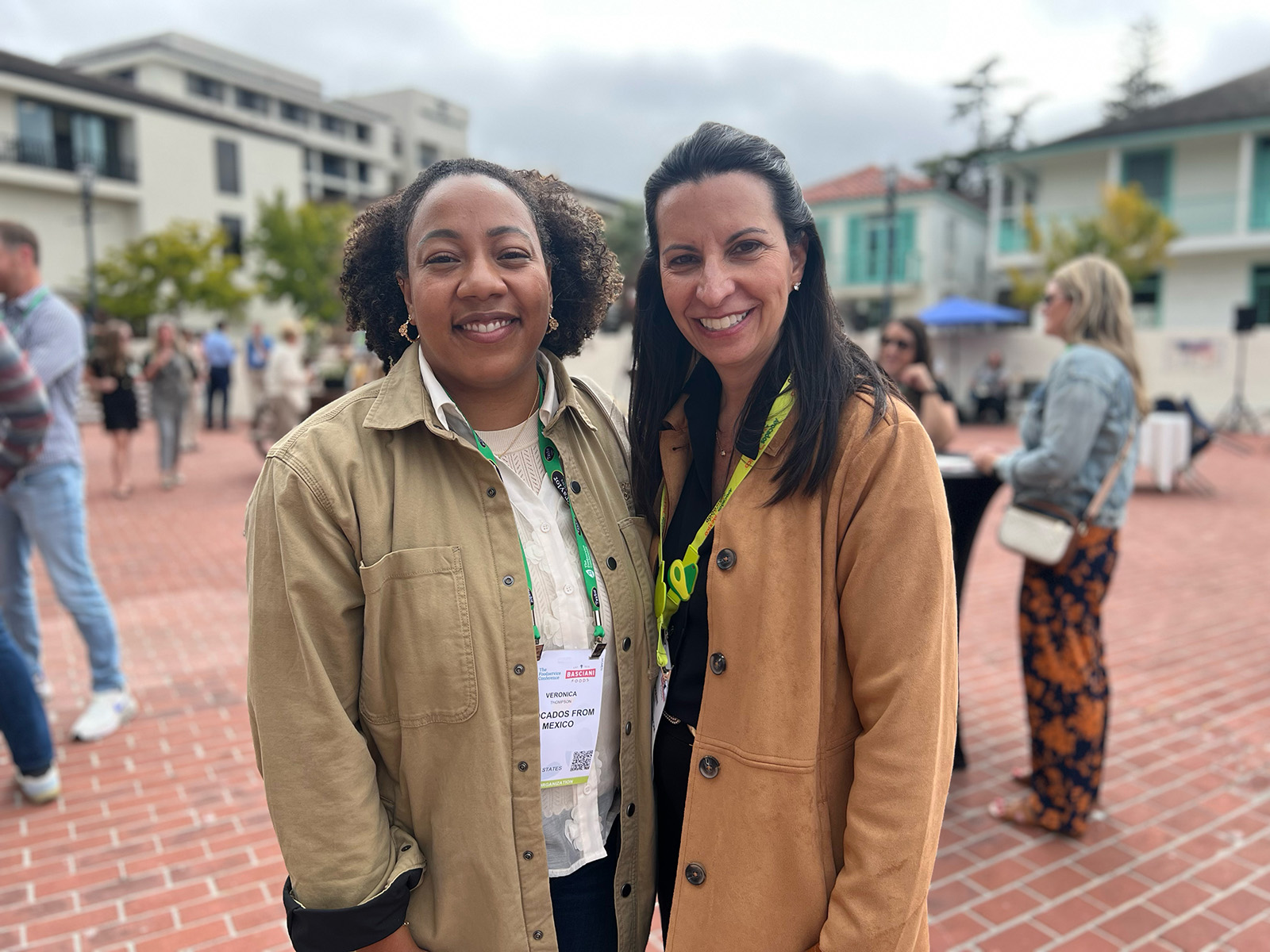 Veronica Thompson and Stephanie Bazan of Avocados from Mexico.