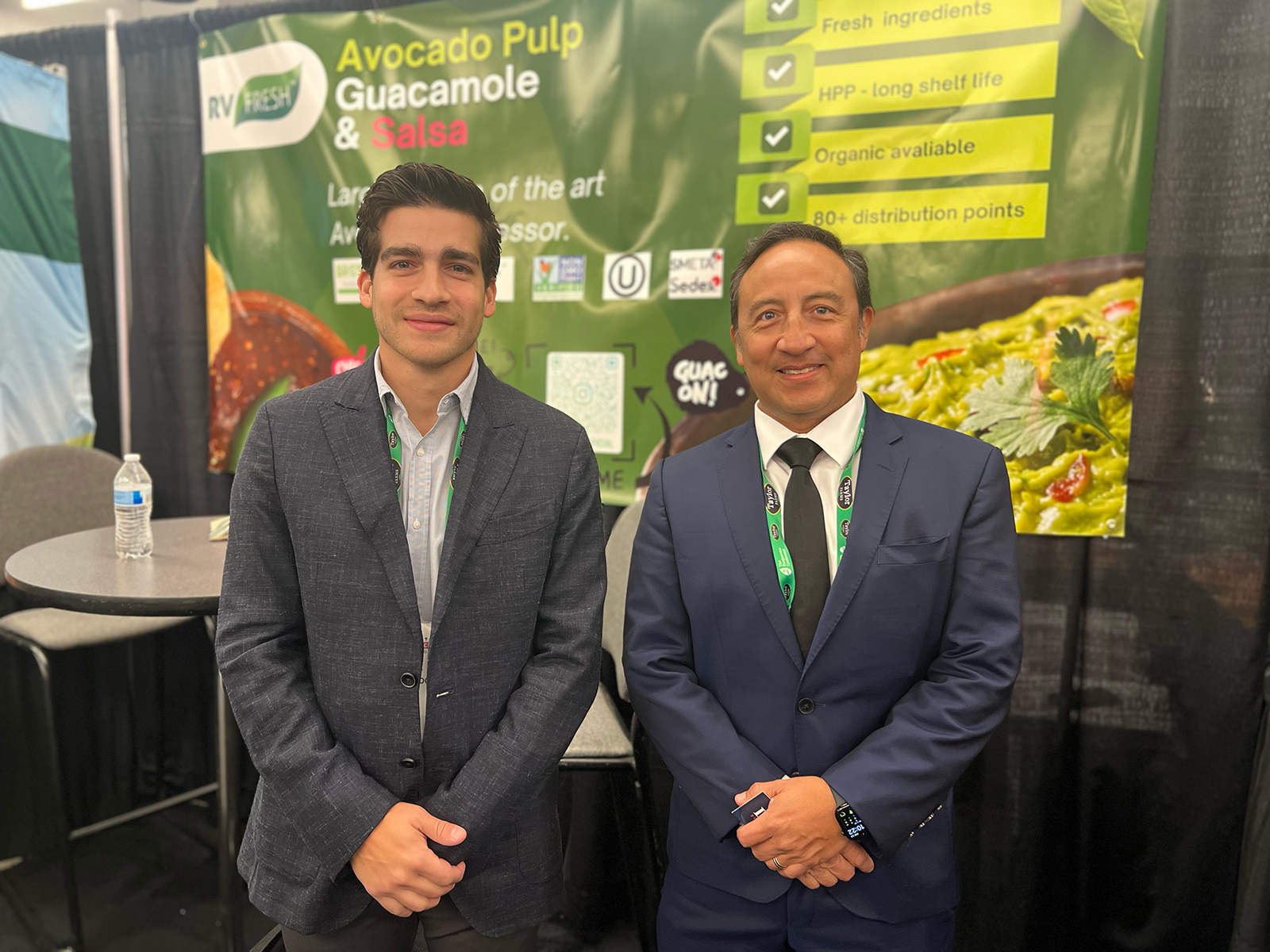 Jose Ramon Valencia and Ezequiel Esquinca-Reyes of RV Fresh Foods.