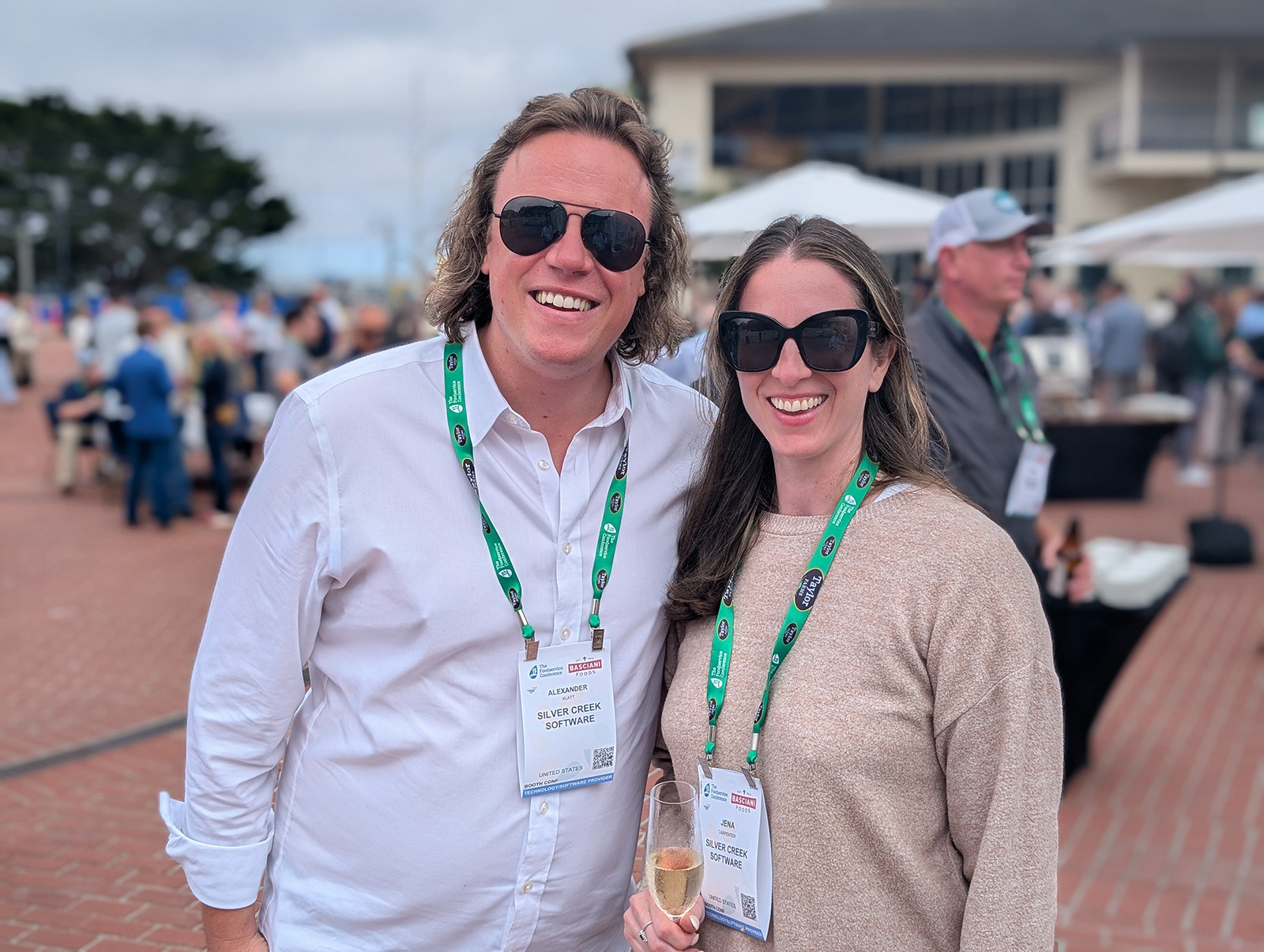 Alexander Klatt and Jena Carpenter of Silver Creek Software.