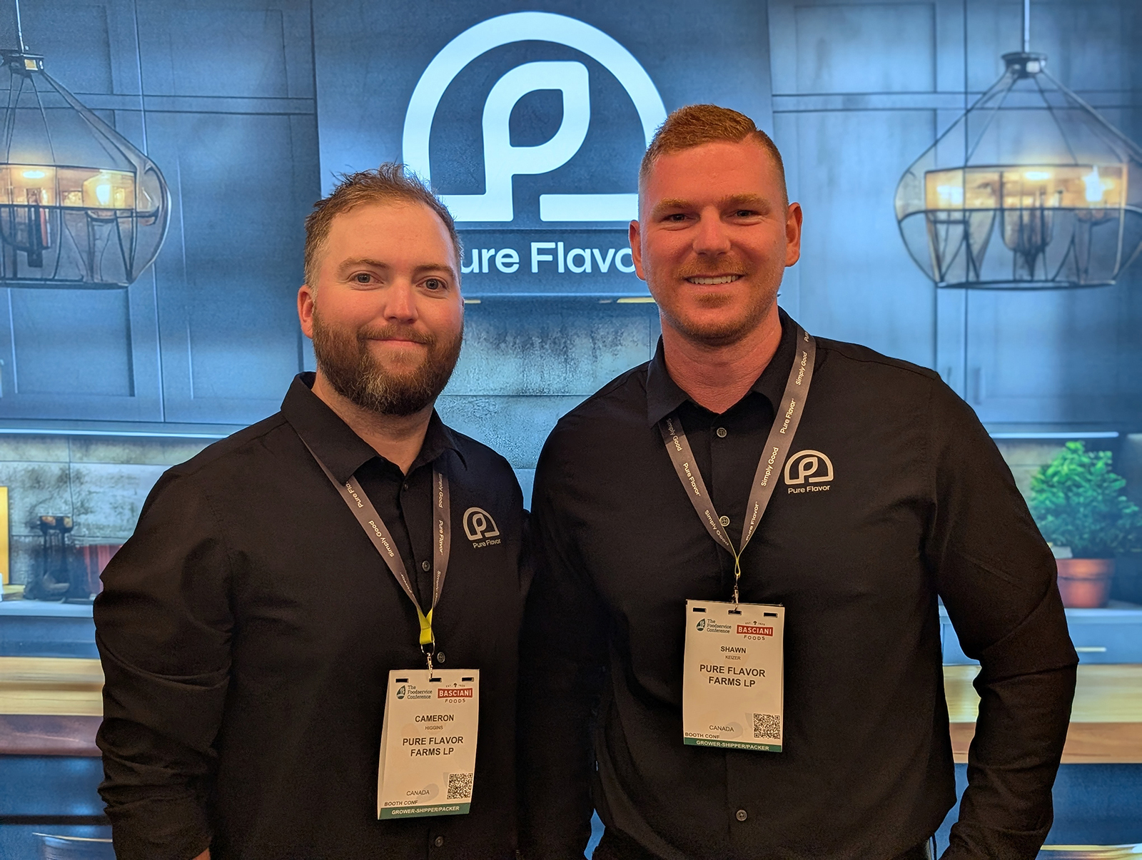 Cameron Higgins and Shawn Keizer of Pure Flavor.