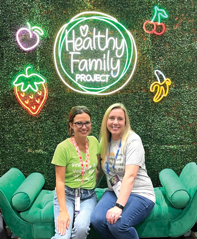 Amanda Keefer and Sherri Atwell.