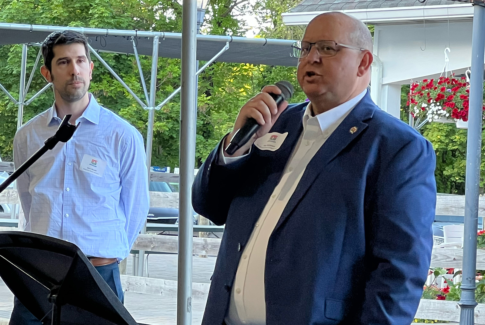 Assistant New Jersey Secretary of Agriculture Joe Atchison thanked attendees for their support of the Jersey Fresh program, which has been in place for more than 40 years.