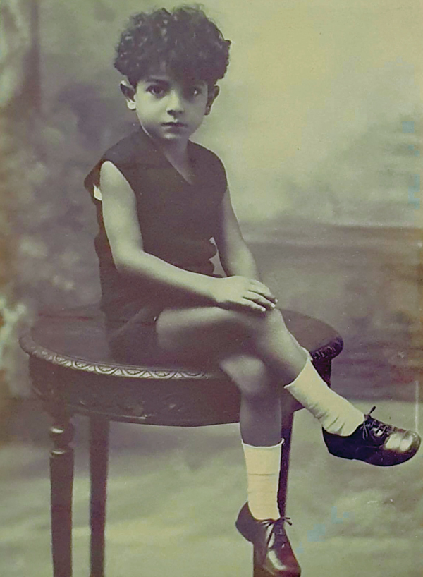 Sal as a little boy. 