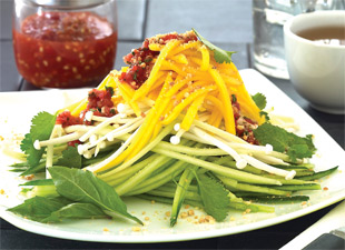 MangoGreenPapayaSalad