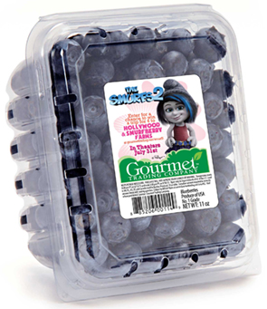 Smurfs-11OZ Clamshell