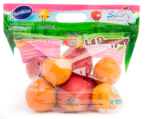 Stemilt Lil-Snappers Bags MZO-CaraCara-PinkLady